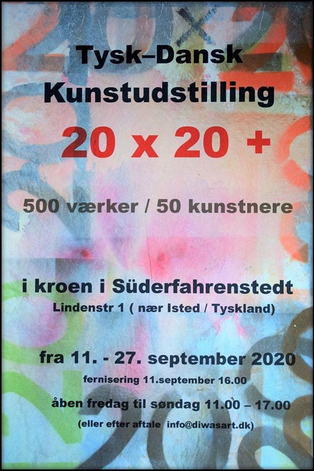 Minettigalleri deltager i 20x20 udstilling.